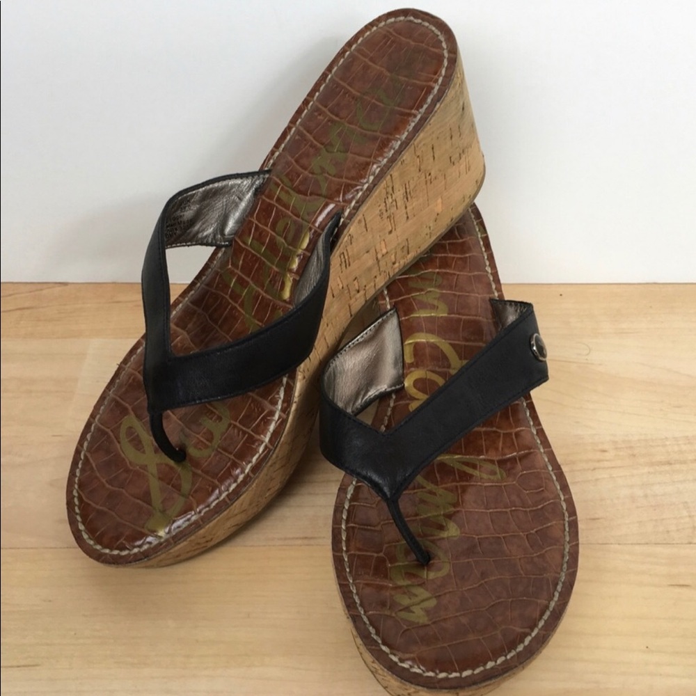Sam Edelman Romy Cork Wedge sandals
